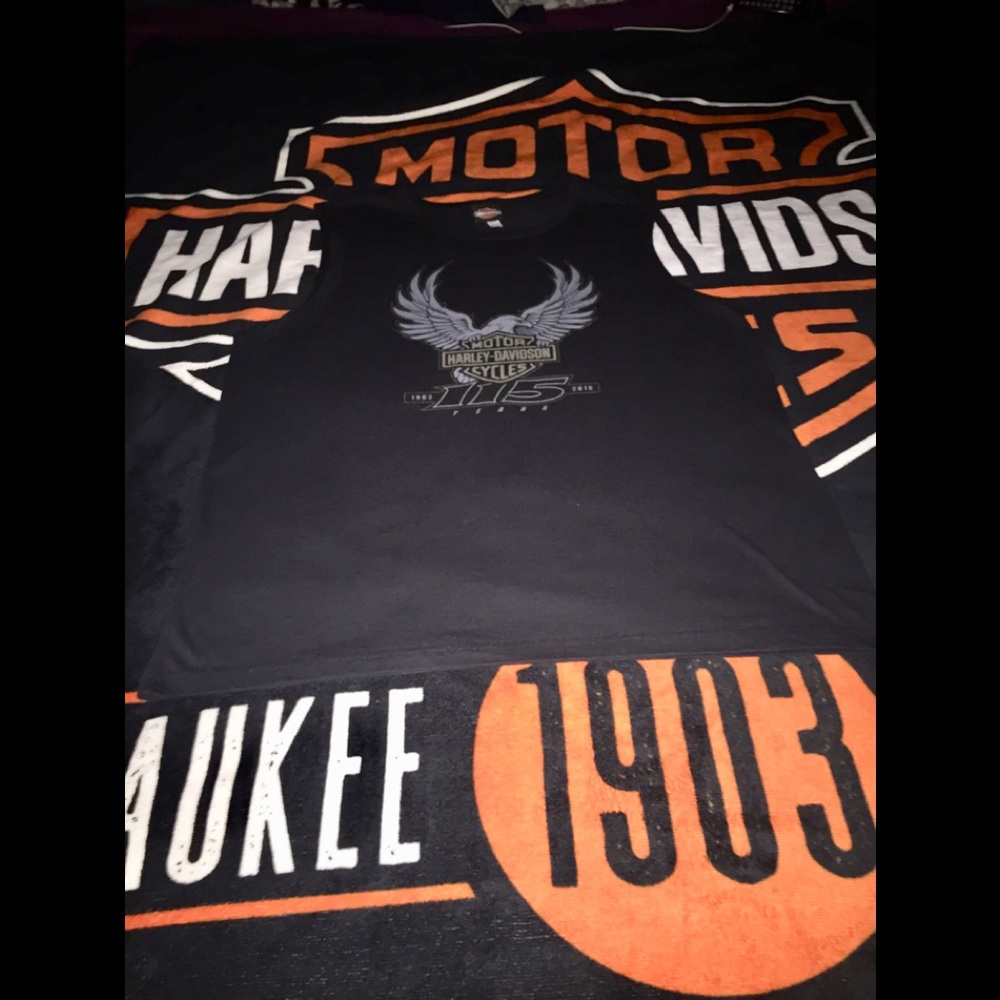 Harley Davidson Sleeveless T-SHIRT